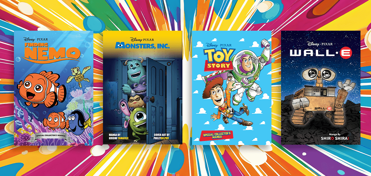 Disney and Pixar Manga